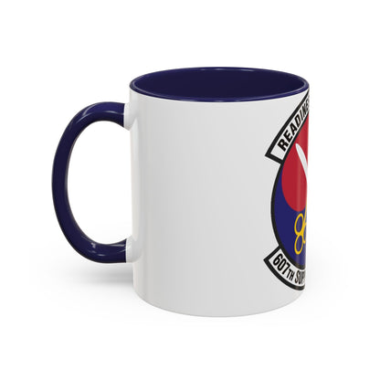 607th Support Squadron (U.S. Air Force) Accent Coffee Mug