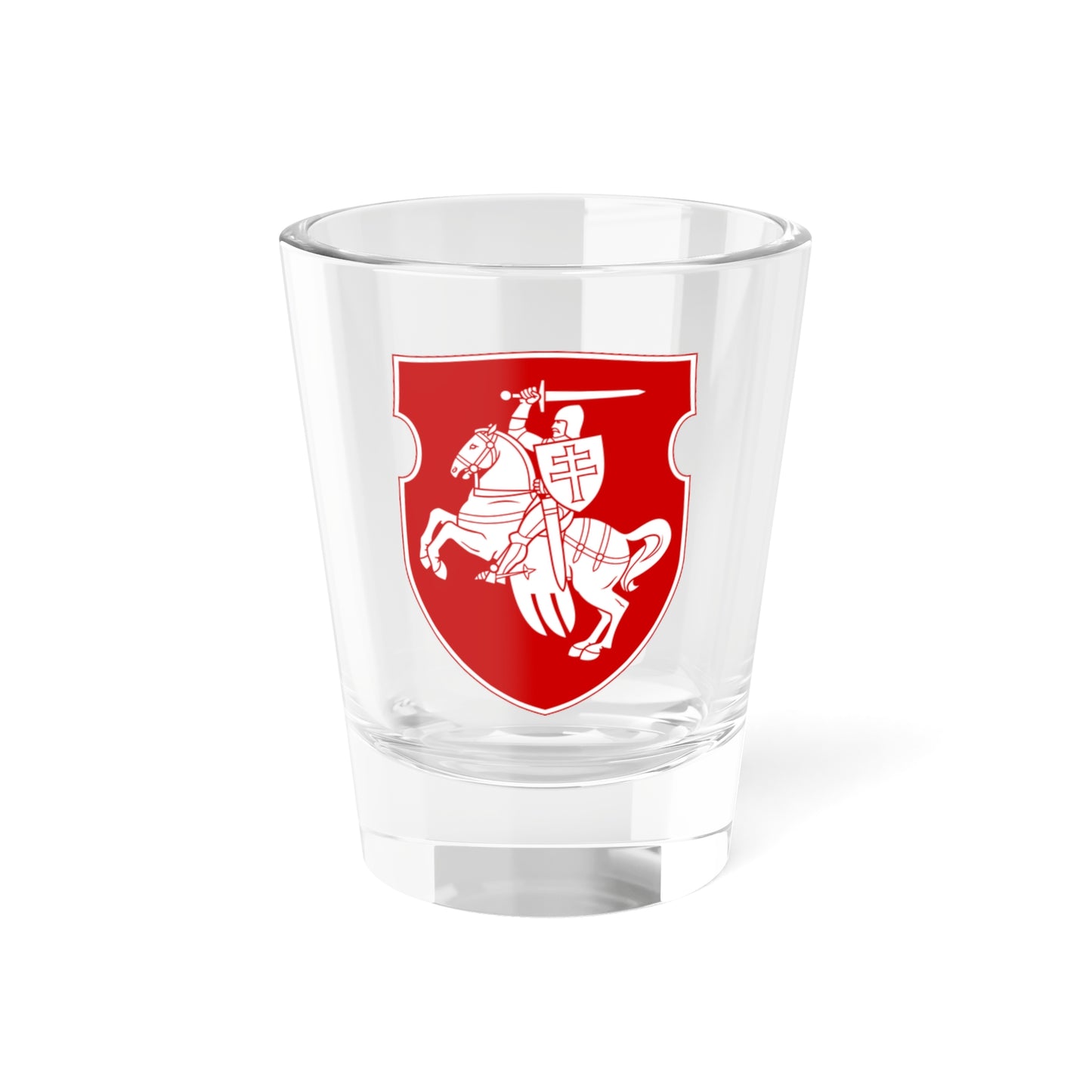 Pahonia-light (Belarus) (Coat of Arms) Shot Glass 1.5oz
