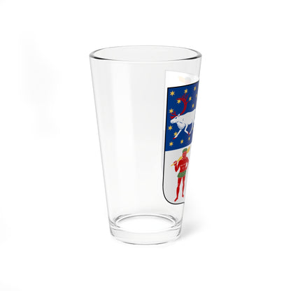 Norrbottens läns vapen (Sweden) (Coat of Arms) Pint Glass 16oz
