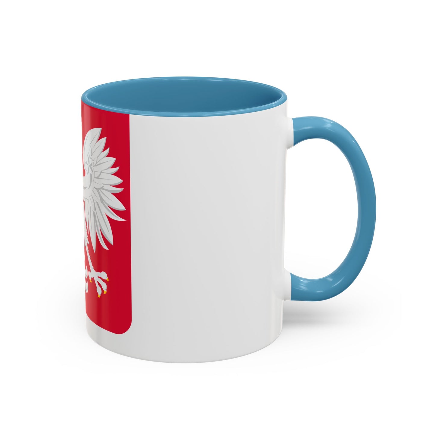 Coat of arms of Poland (1980-1990) - Accent Coffee Mug