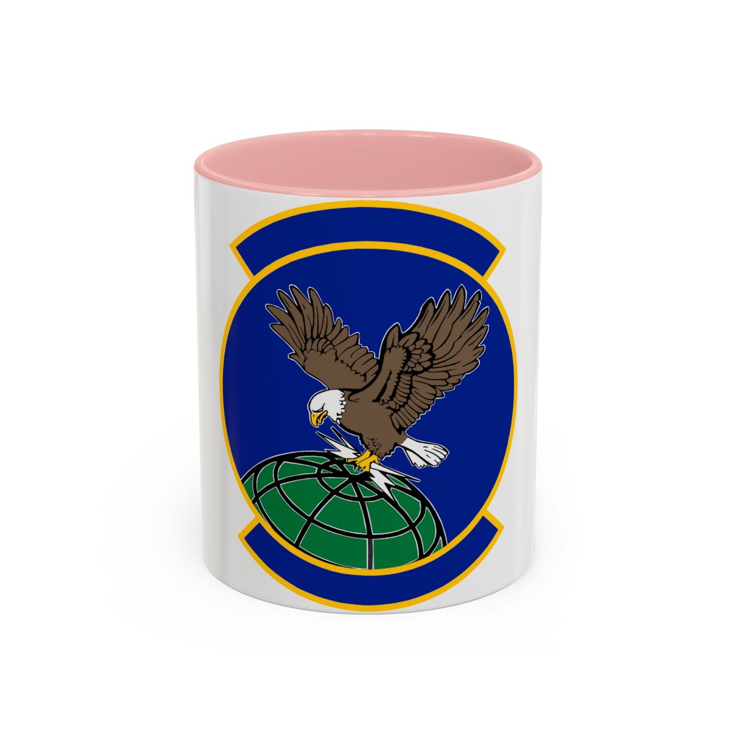 100 Aircraft Maintenance Squadron USAFE (U.S. Air Force) Accent Coffee Mug