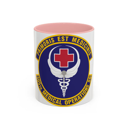 305th Medical Operations Squadron (U.S. Air Force) Accent Coffee Mug