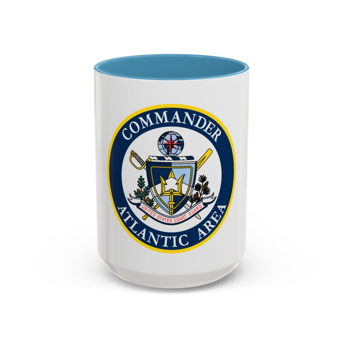 COMMANDER ATLANTIC AREA (U.S. Coast Guard) Accent Coffee Mug