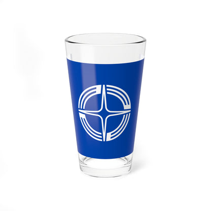 Flag of Yoshida Shizuoka (Japan) Pint Glass 16oz