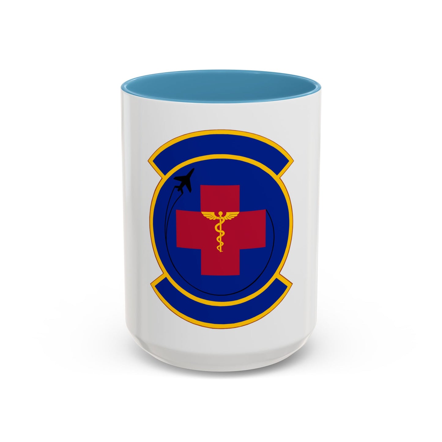 374 Operational Medical Readiness Squadron (U.S. Air Force) Accent Coffee Mug