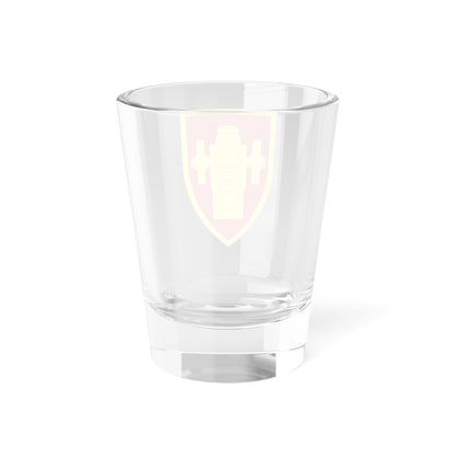 Verre à liqueur du centre et de l'école d'artillerie de campagne (armée américaine) 1,5 oz