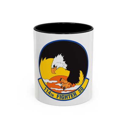 114 Fighter Squadron (U.S. Air Force) Accent Coffee Mug