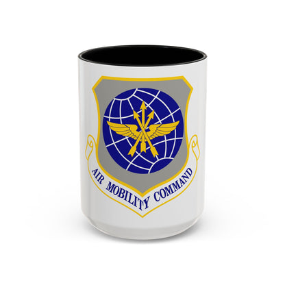 Air Mobility Command (U.S. Air Force) Accent Coffee Mug