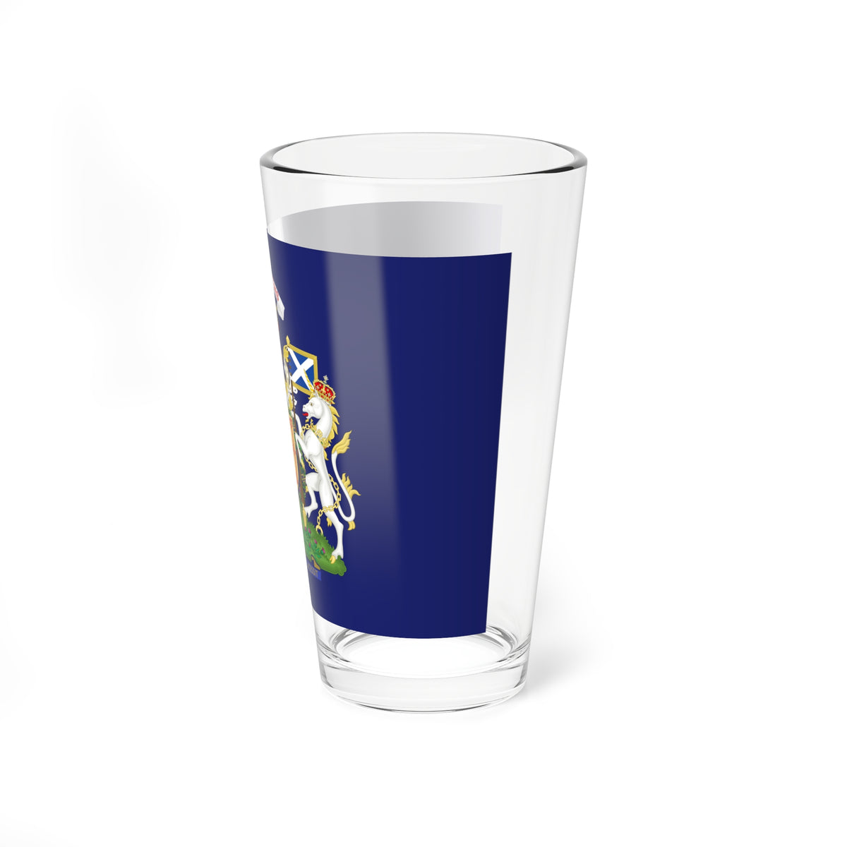 Jacobite Standard 1715 (United Kingdom) Pint Glass 16oz