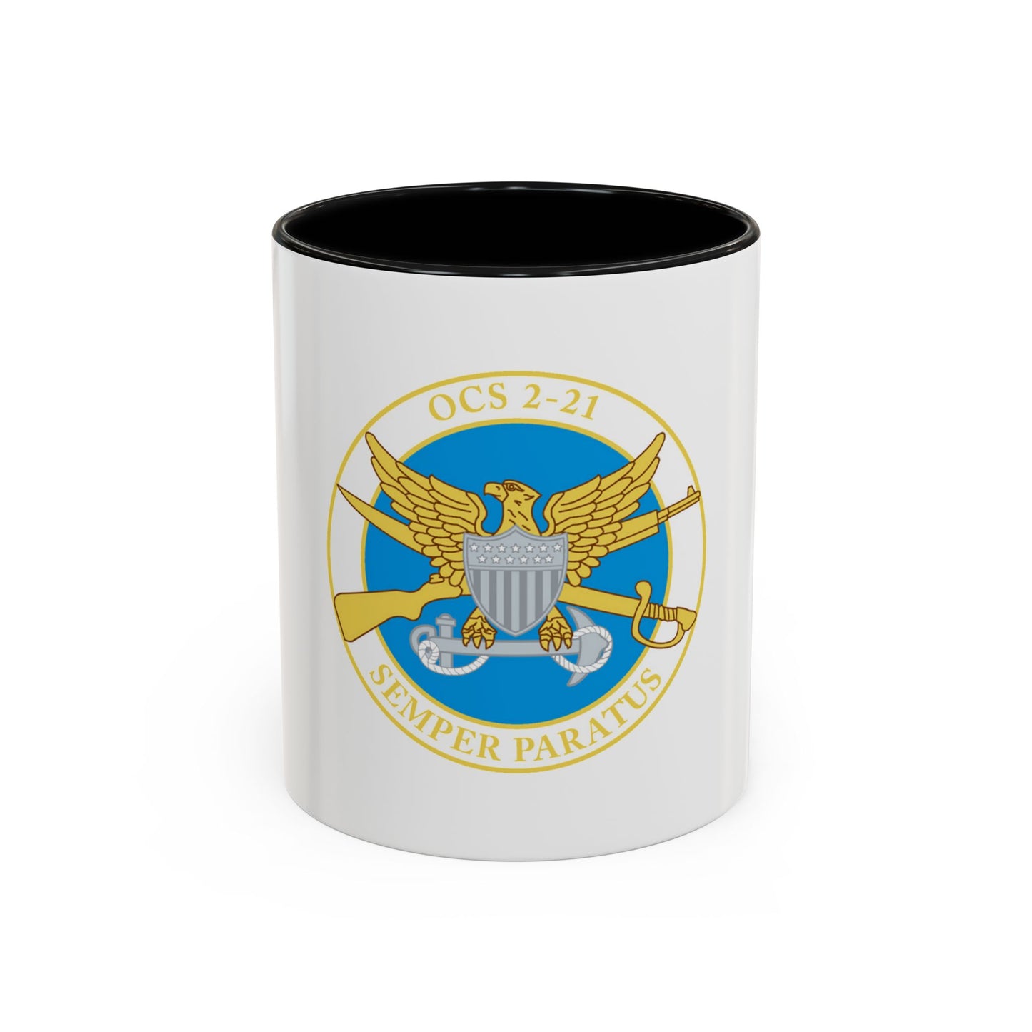 USCG Academy OCS 2 211 (U.S. Coast Guard) Accent Coffee Mug