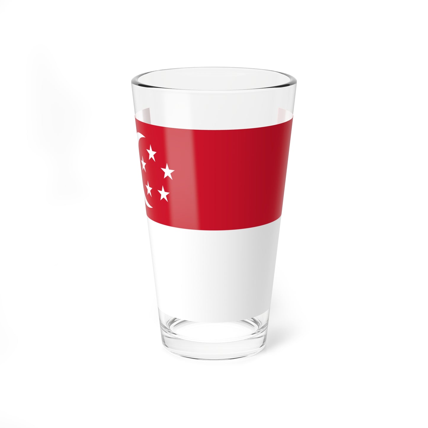 Flag of Singapore 1959-1963 (Singapore) Pint Glass 16oz