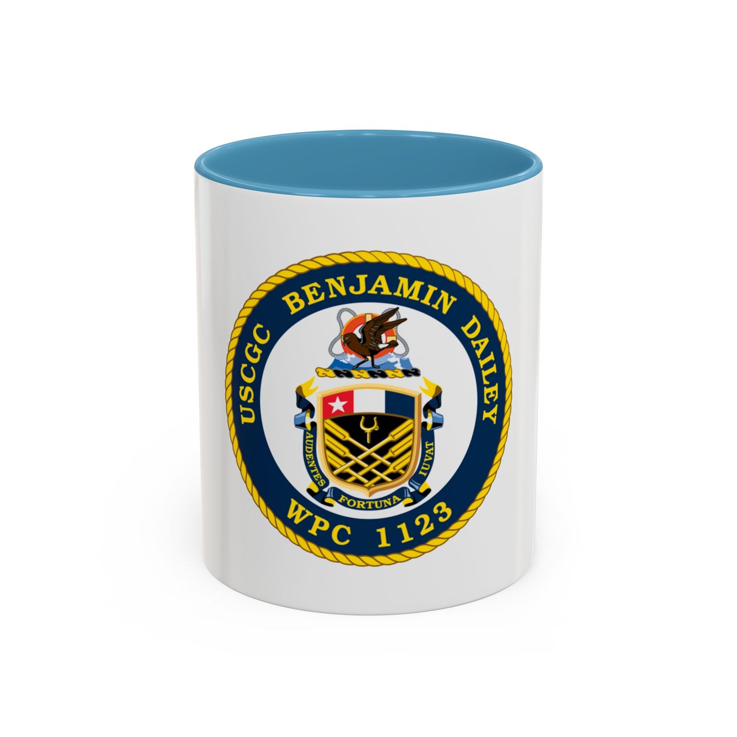 USCGC Benjamin Dailey WPC 1123 (U.S. Coast Guard) Accent Coffee Mug