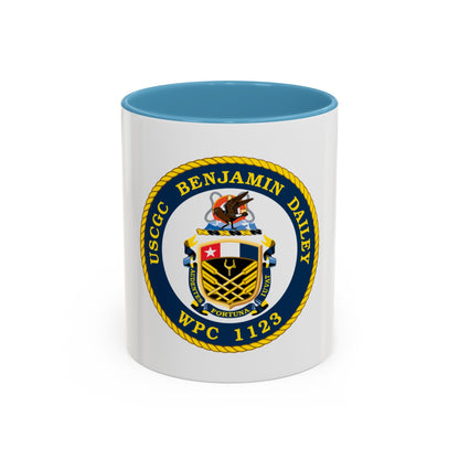 USCGC Benjamin Dailey WPC 1123 (U.S. Coast Guard) Accent Coffee Mug