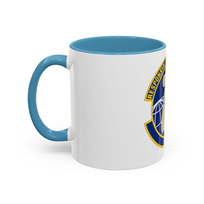 764 Enterprise Sourcing Squadron AFMC (U.S. Air Force) Accent Coffee Mug