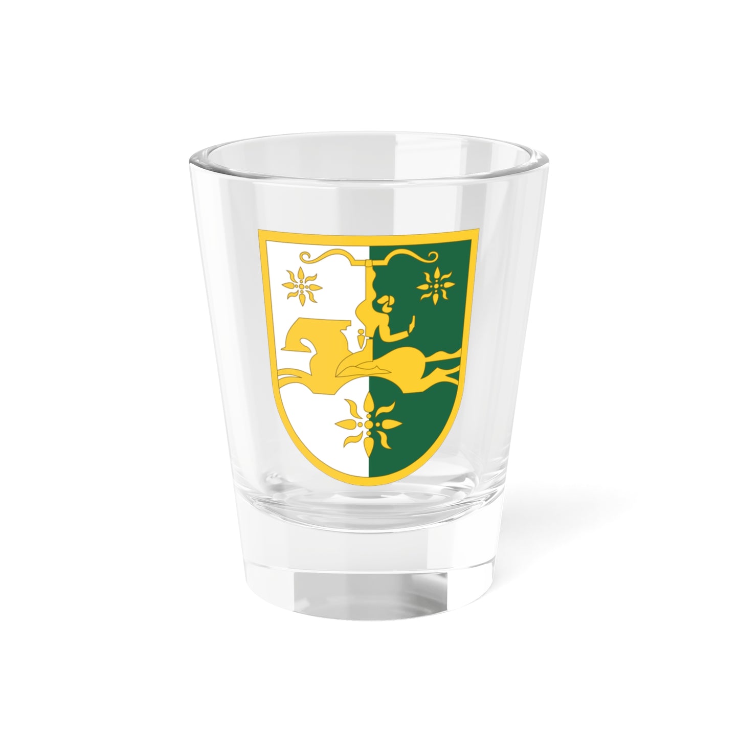 Coat of arms of Abkhazia (Georgia) (Coat of Arms) Shot Glass 1.5oz