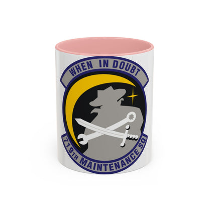 719th Maintenance Squadron (U.S. Air Force) Accent Coffee Mug