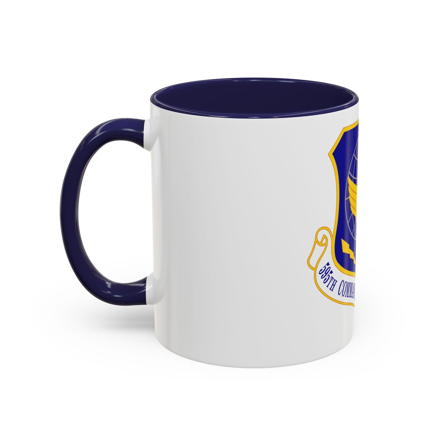 595 Command and Control Group AFSPC (U.S. Air Force) Accent Coffee Mug