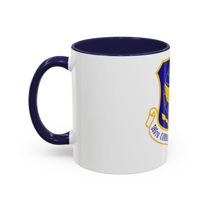 595 Command and Control Group AFSPC (U.S. Air Force) Accent Coffee Mug