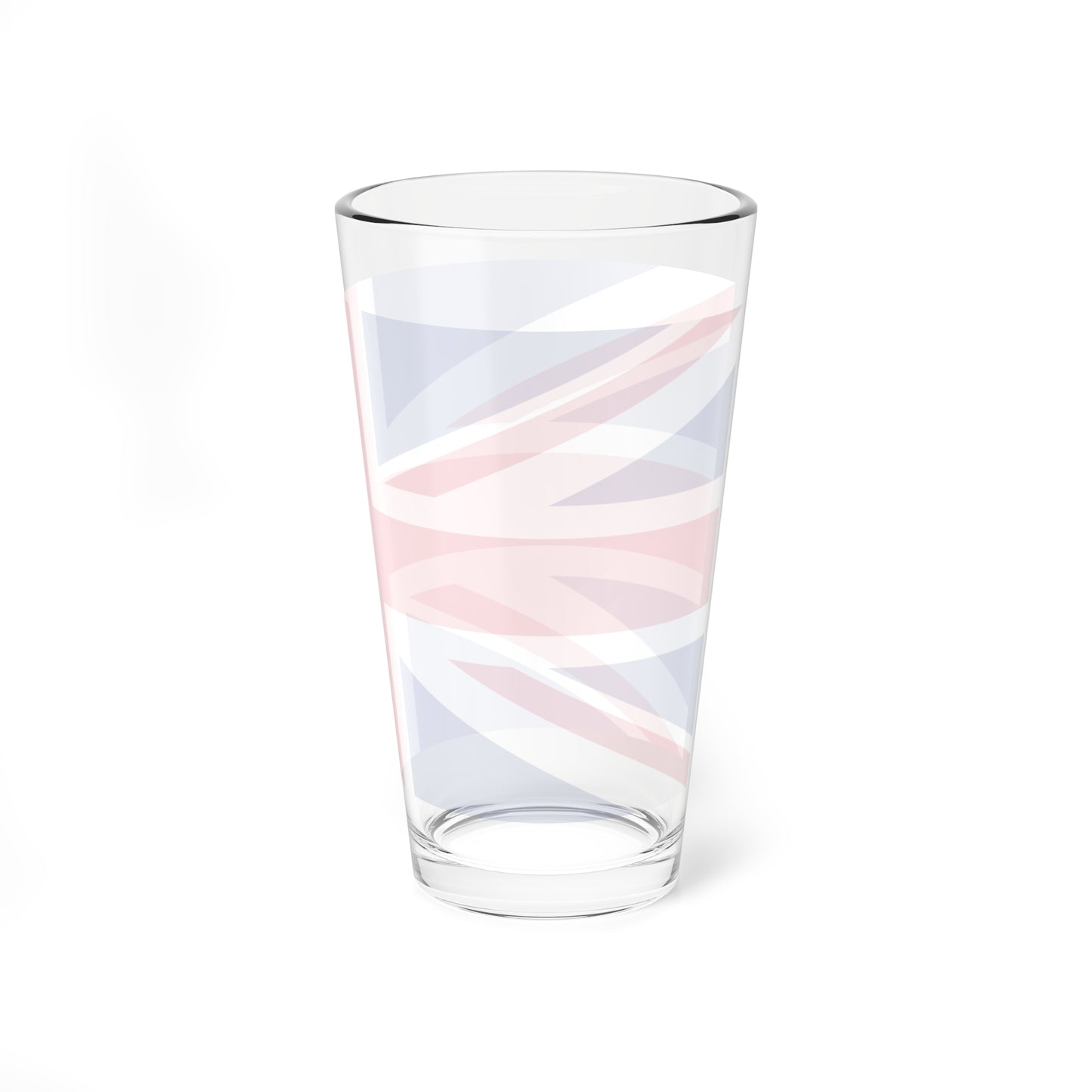 United Kingdom Flag Background (United Kingdom) Pint Glass 16oz