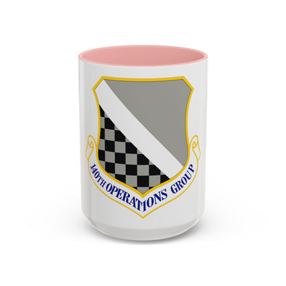140th Operations Group (U.S. Air Force) Accent Coffee Mug