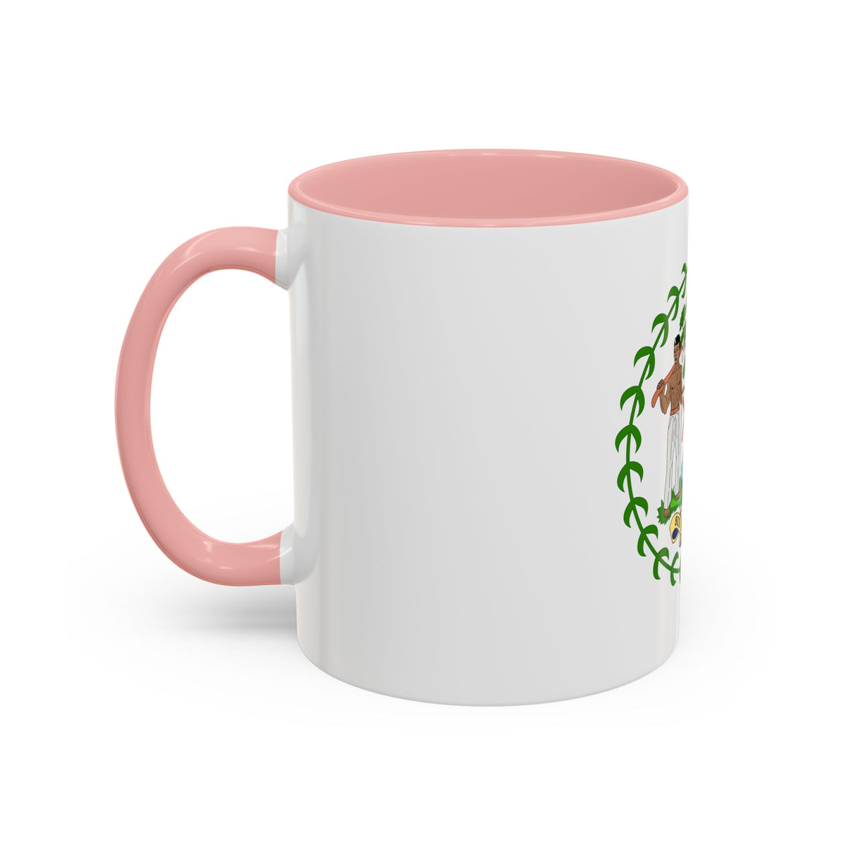 Coat of arms of Belize - Accent Coffee Mug
