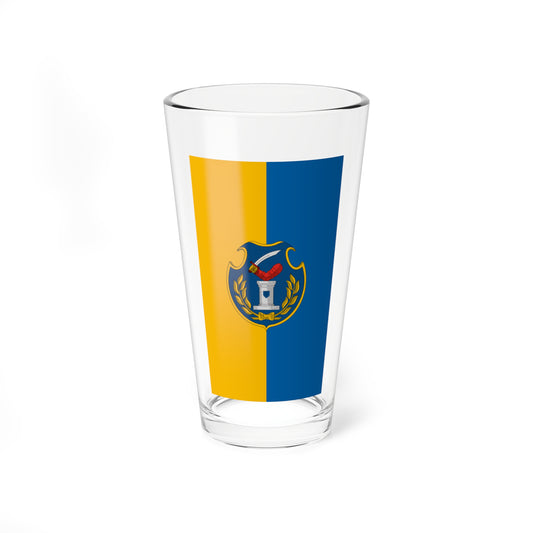 Flag of Egyhazashetye (Hungary) Pint Glass 16oz