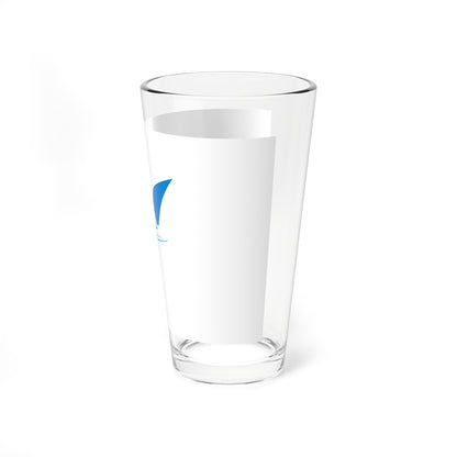 Flag of Yusui Kagoshima (Japan) Pint Glass 16oz