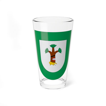 Escudo Ahuatlán (Mexico) (Coat of Arms) Pint Glass 16oz