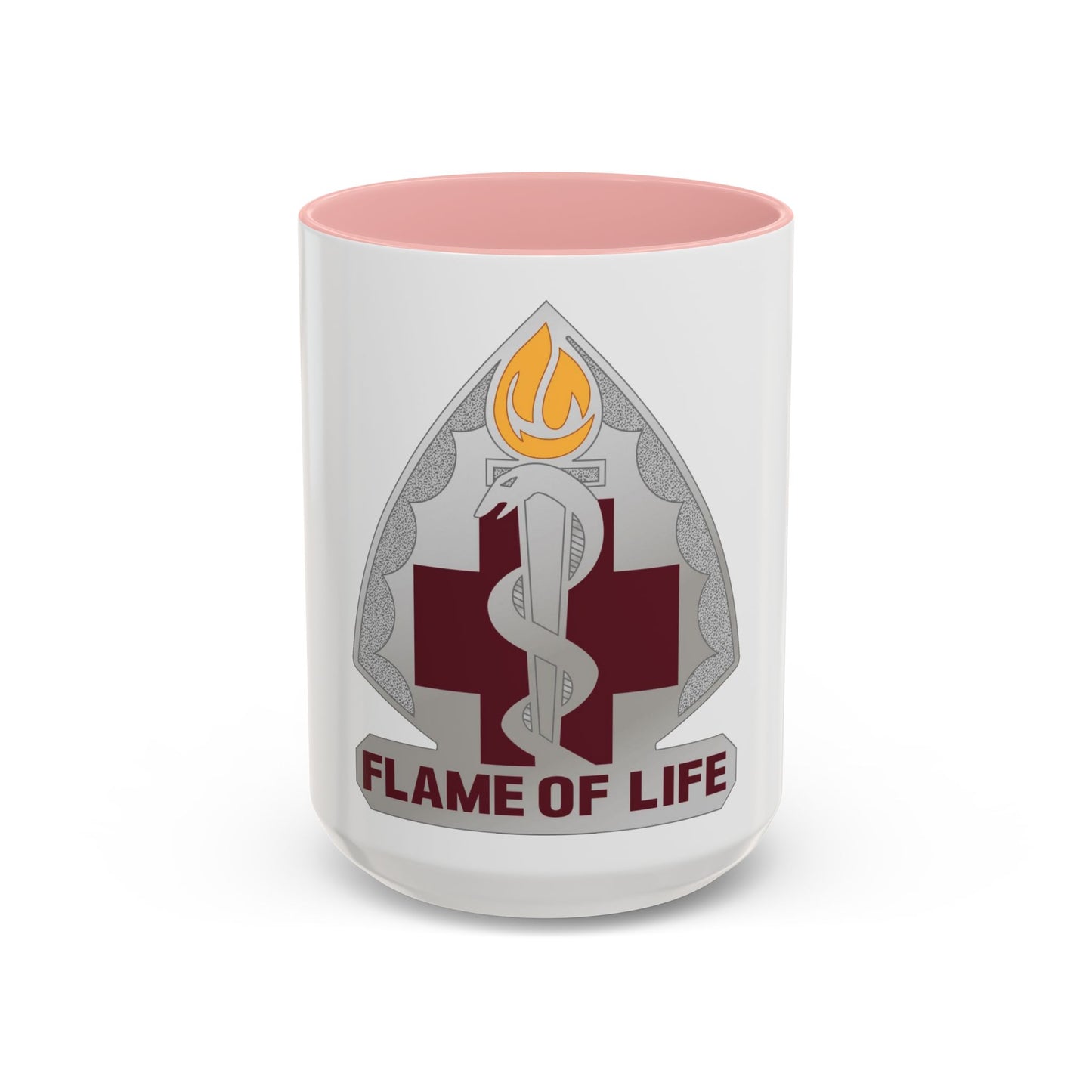 818 Medical Battalion (U.S. Army) Accent Coffee Mug