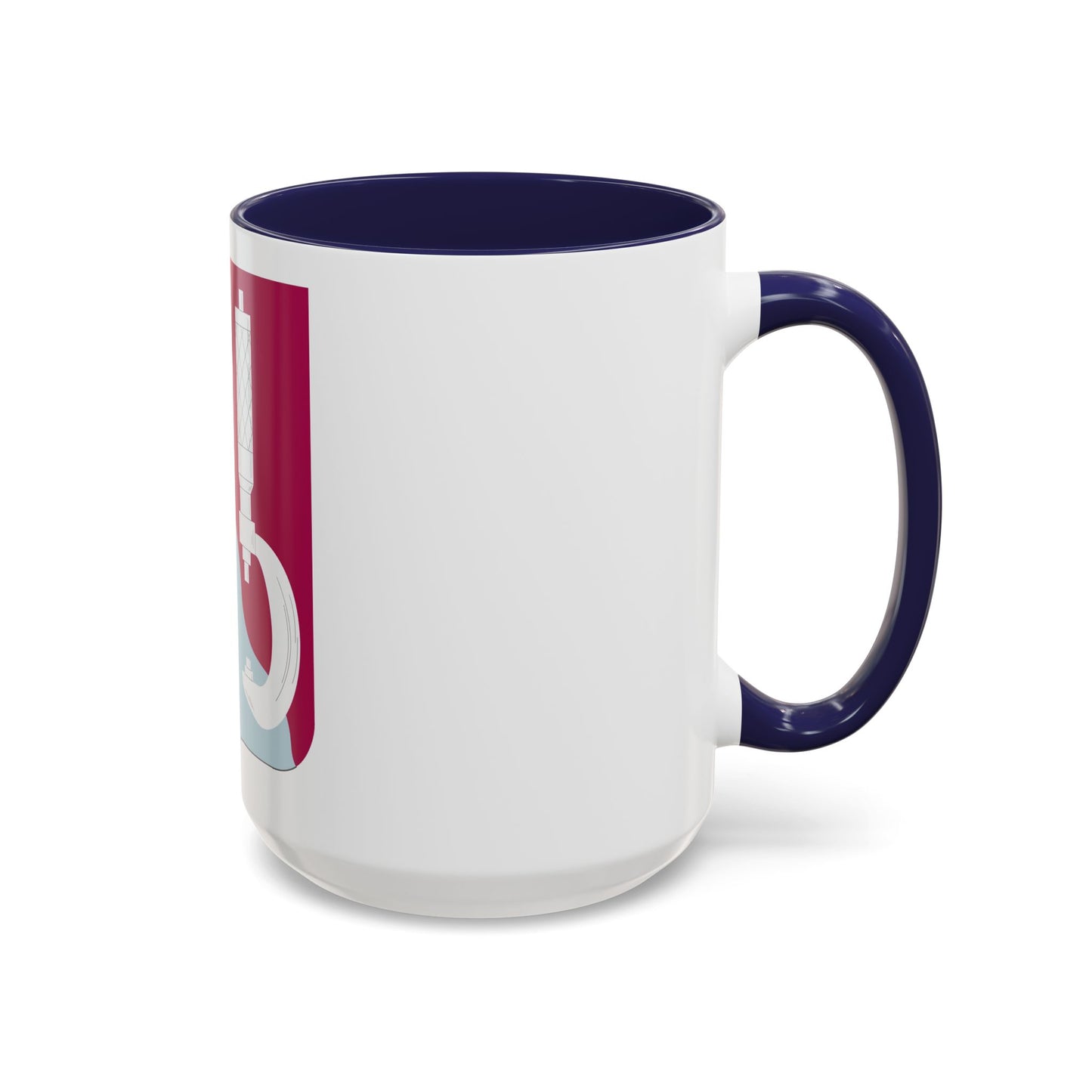 55 Maintenance Battalion (U.S. Army) Accent Coffee Mug