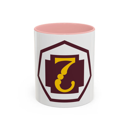 7 Medical Command (U.S. Army) Accent Coffee Mug