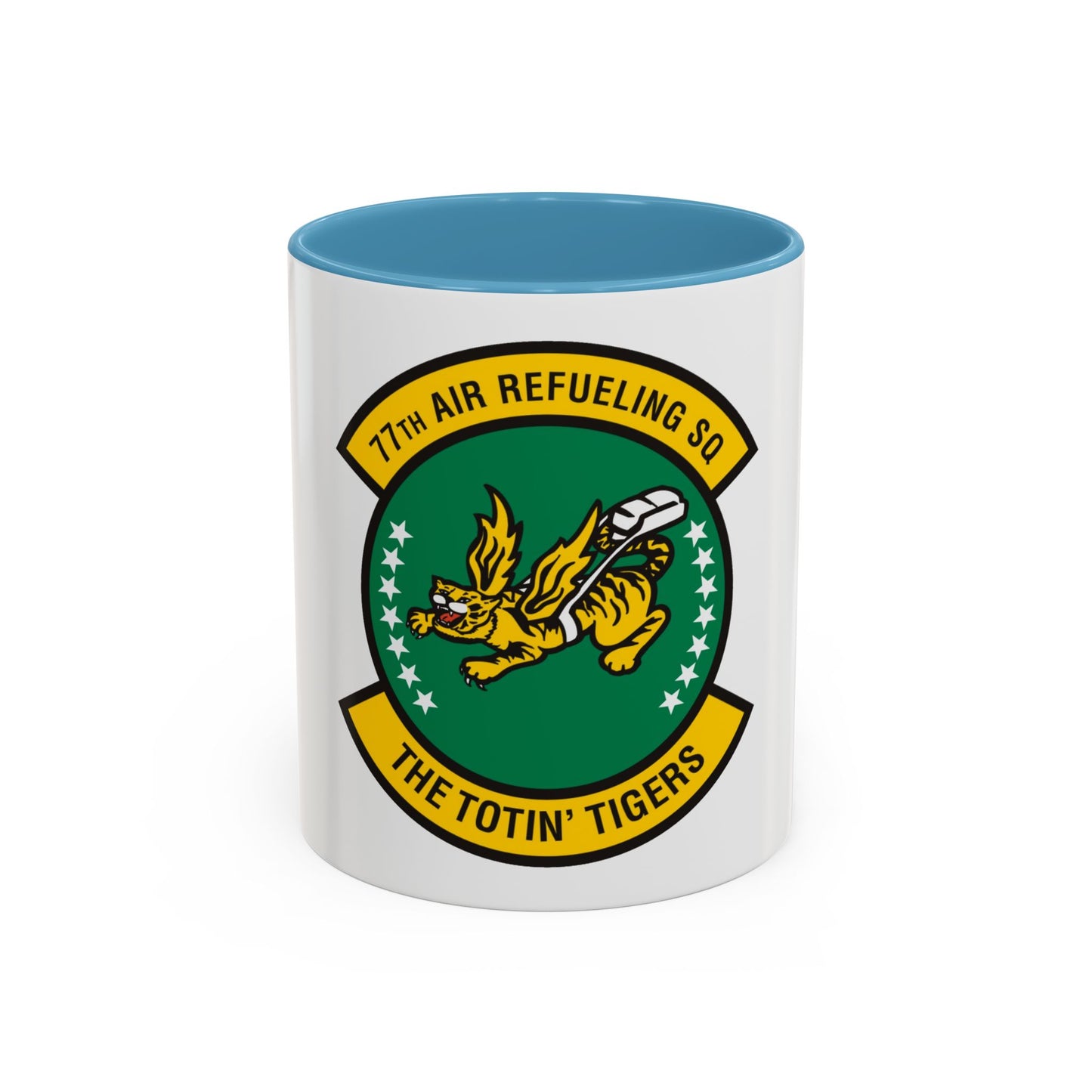 77 Air Refueling Squadron AFRC (U.S. Air Force) Accent Coffee Mug
