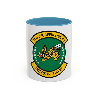 77 Air Refueling Squadron AFRC (U.S. Air Force) Accent Coffee Mug