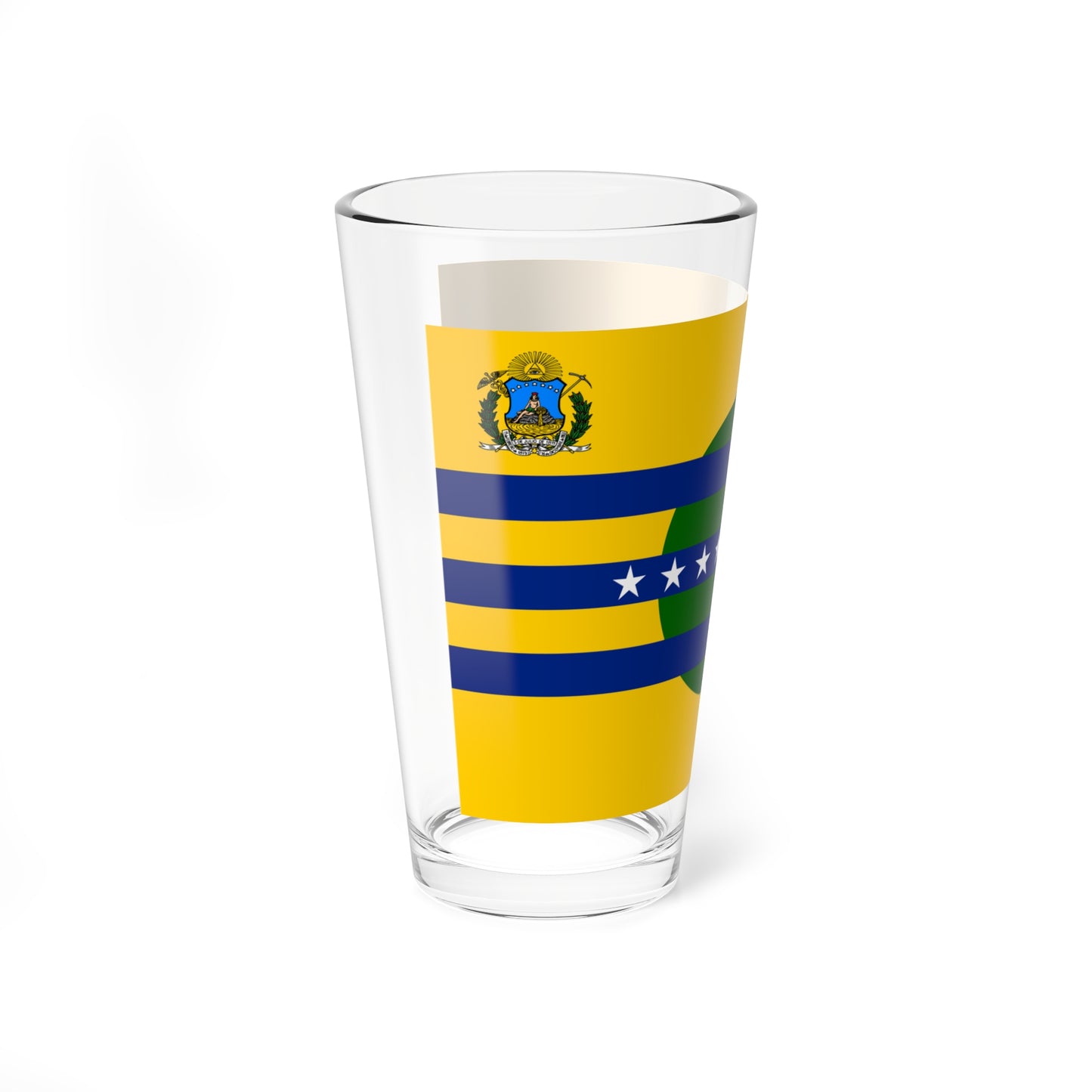 Flag of Bolivar State (Venezuela) Pint Glass 16oz