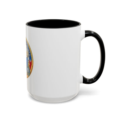 USCGC Command Task Force (U.S. Coast Guard) Accent Coffee Mug