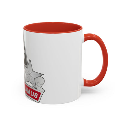 31st Engineer Battalion 2 (U.S. Army) Accent Coffee Mug