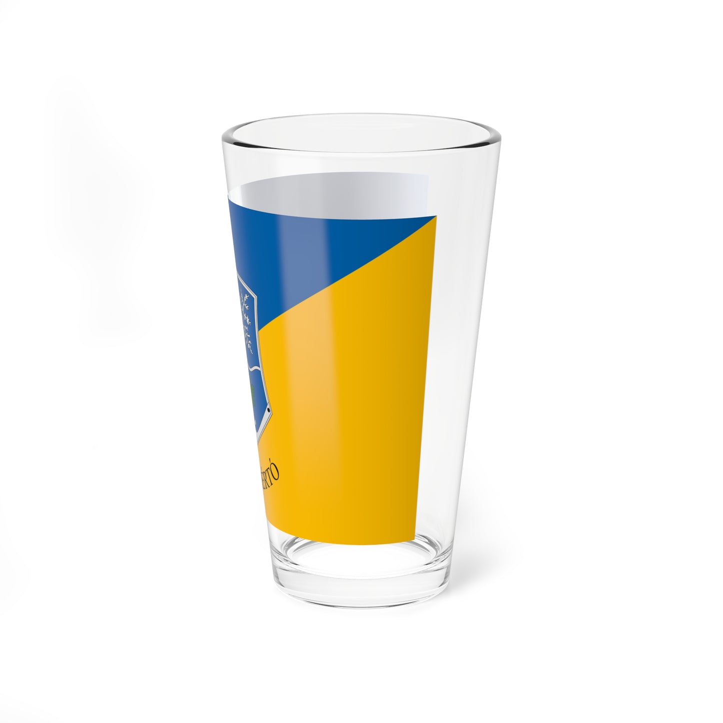 Flag of Kunfeherto (Hungary) Pint Glass 16oz