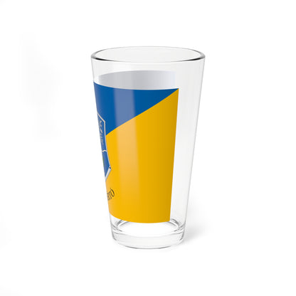 Flag of Kunfeherto (Hungary) Pint Glass 16oz