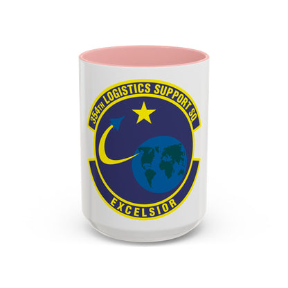 354th Logistics Support Squadron (U.S. Air Force) Accent Coffee Mug