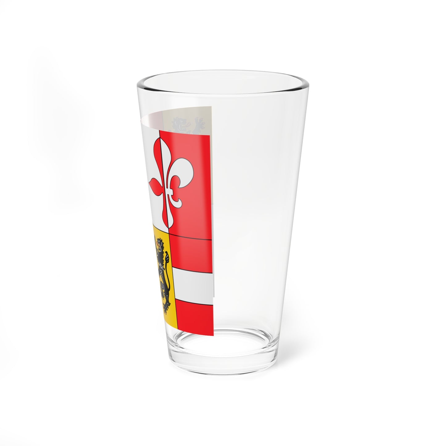 Flag of Mathieu Schiner (Switzerland) Pint Glass 16oz