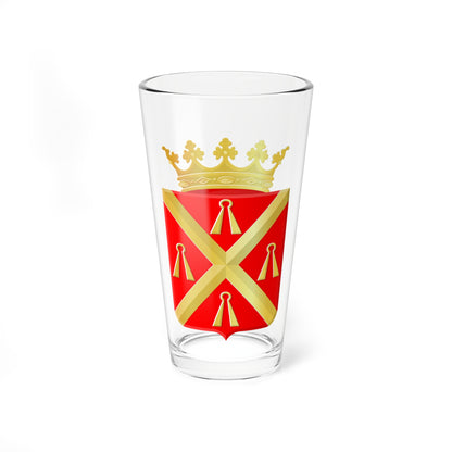 Coat of arms of Wijchen (Netherlands) (Coat of Arms) Pint Glass 16oz