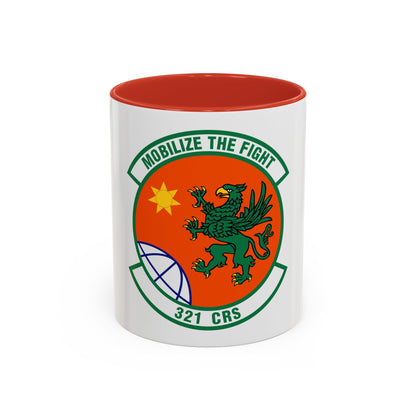 321 Contingency Response Squadron AMC (U.S. Air Force) Accent Coffee Mug