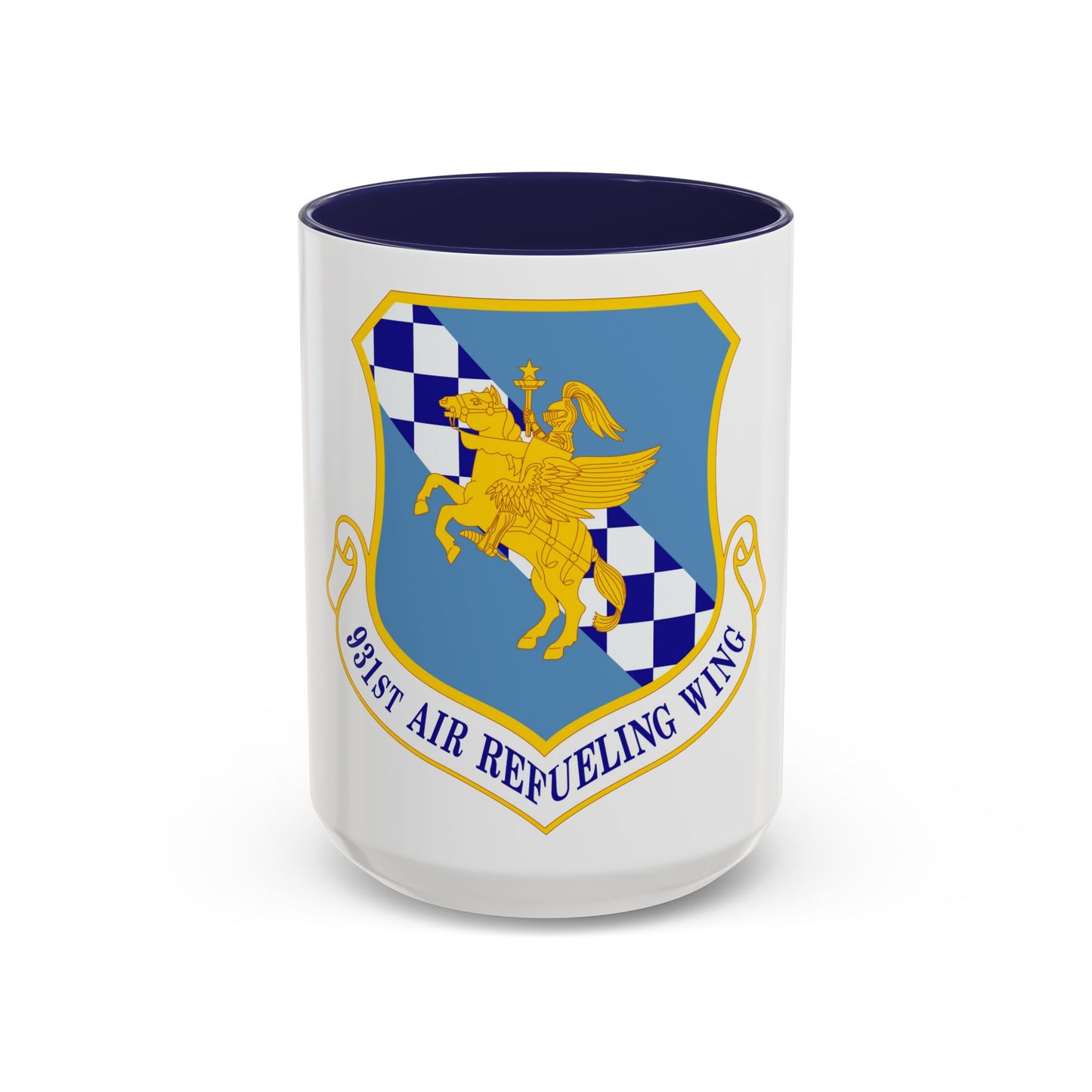 931 Air Refueling Wing AFRC (U.S. Air Force) Accent Coffee Mug