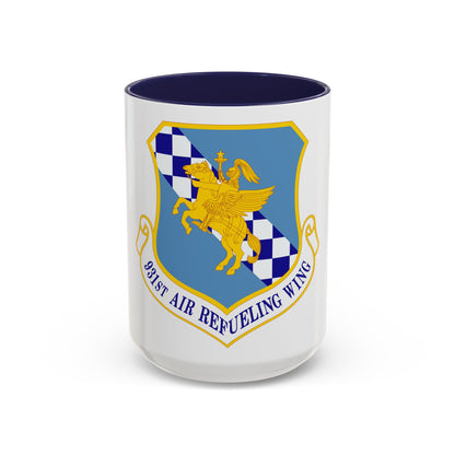 931 Air Refueling Wing AFRC (U.S. Air Force) Accent Coffee Mug