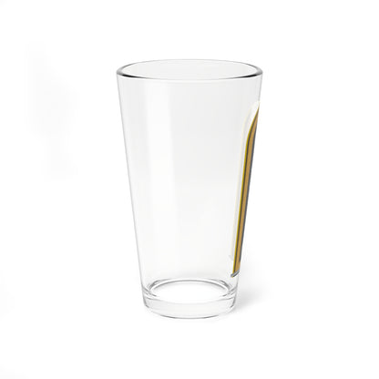 LD B 31a Fähnrich SanOA ZM L (Military Rank) Pint Glass 16oz