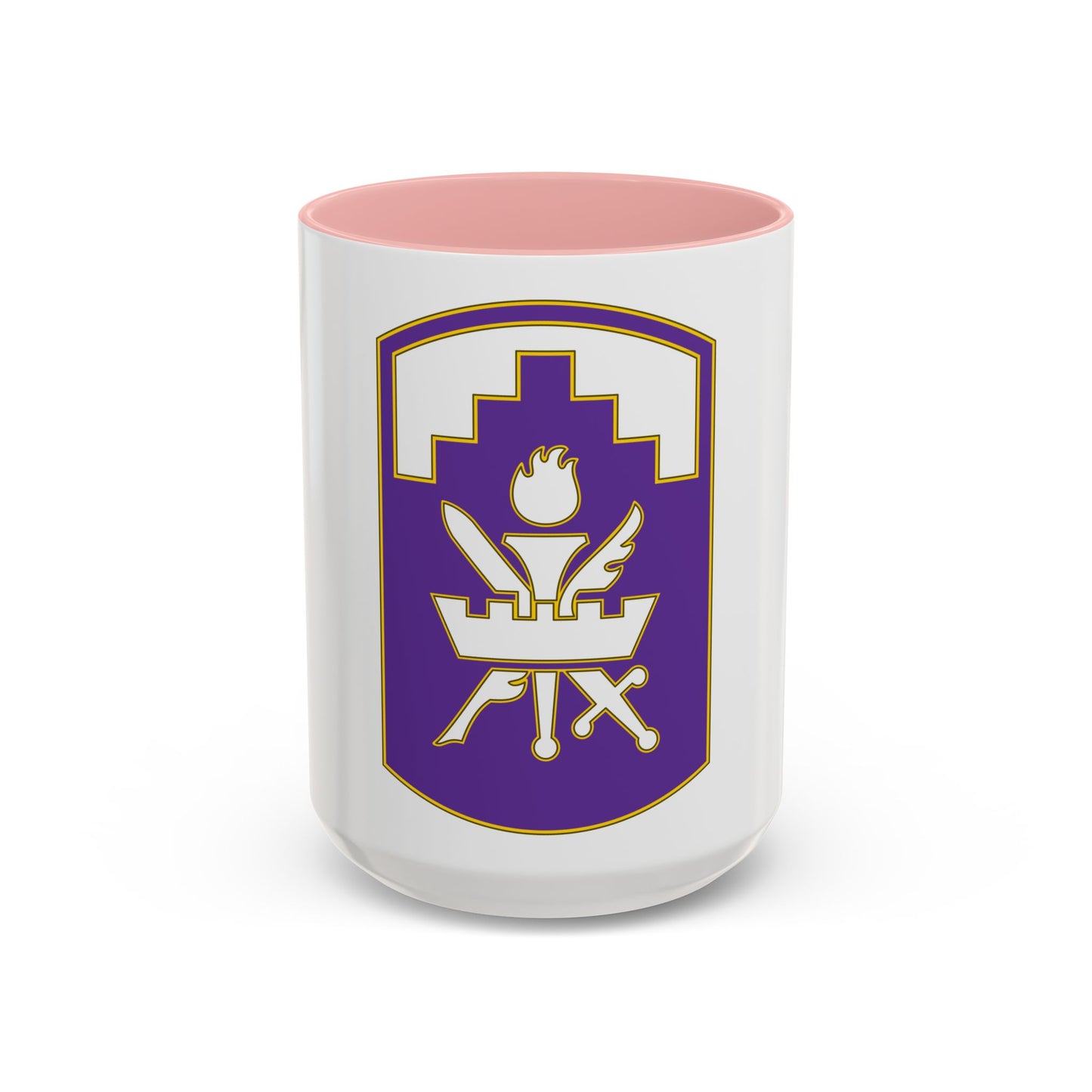 353 Civil Affairs Command 3 (U.S. Army) Accent Coffee Mug