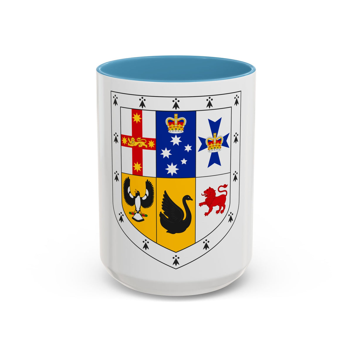 Shield of arms of Australia - Accent Coffee Mug