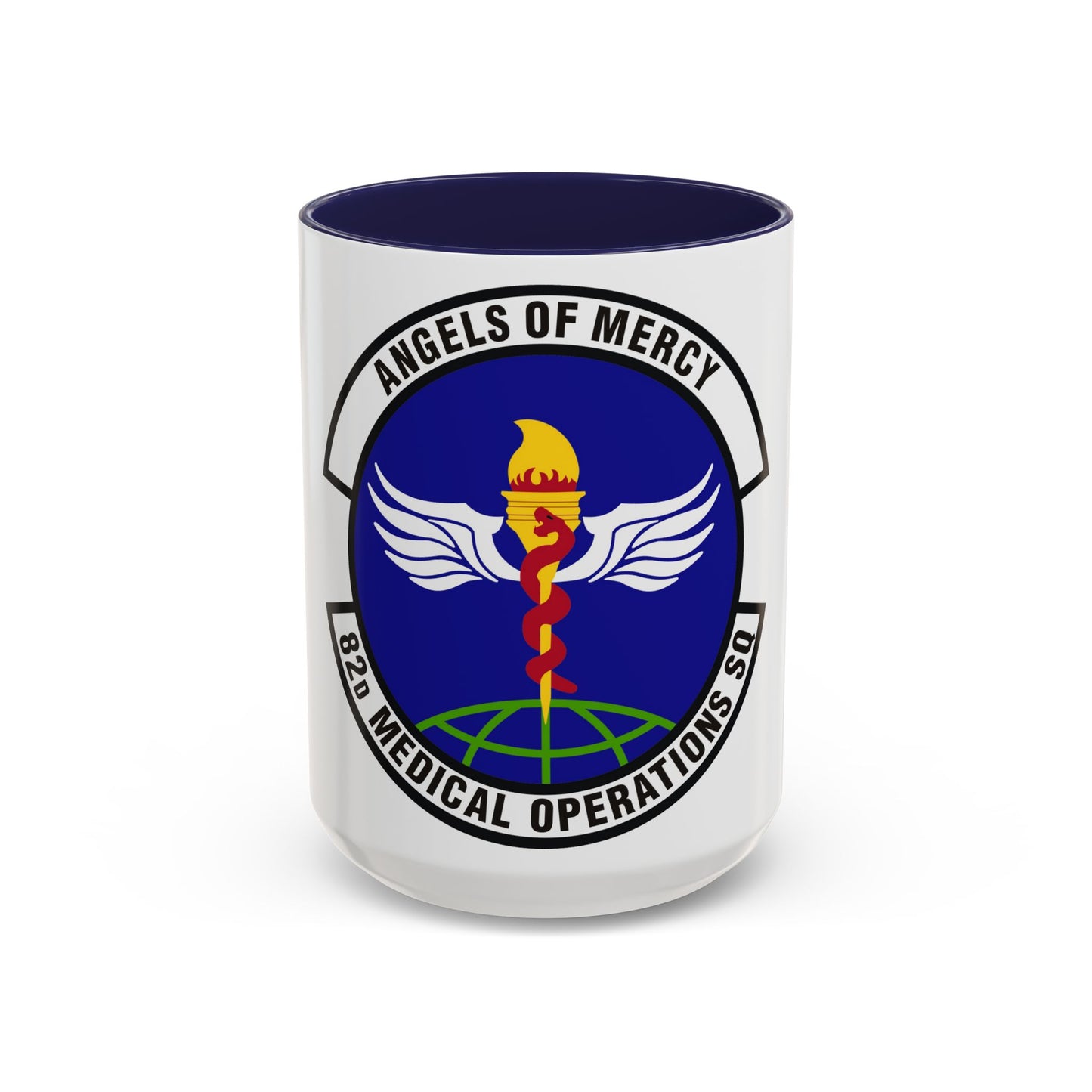 82d Medical Operations Squadron (U.S. Air Force) Accent Coffee Mug