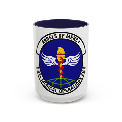 82d Medical Operations Squadron (U.S. Air Force) Accent Coffee Mug