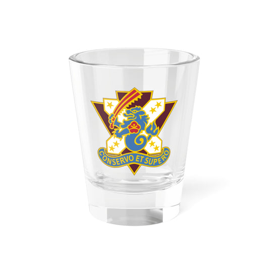 Verre à liqueur du 161e bataillon médical (armée américaine) 1,5 oz